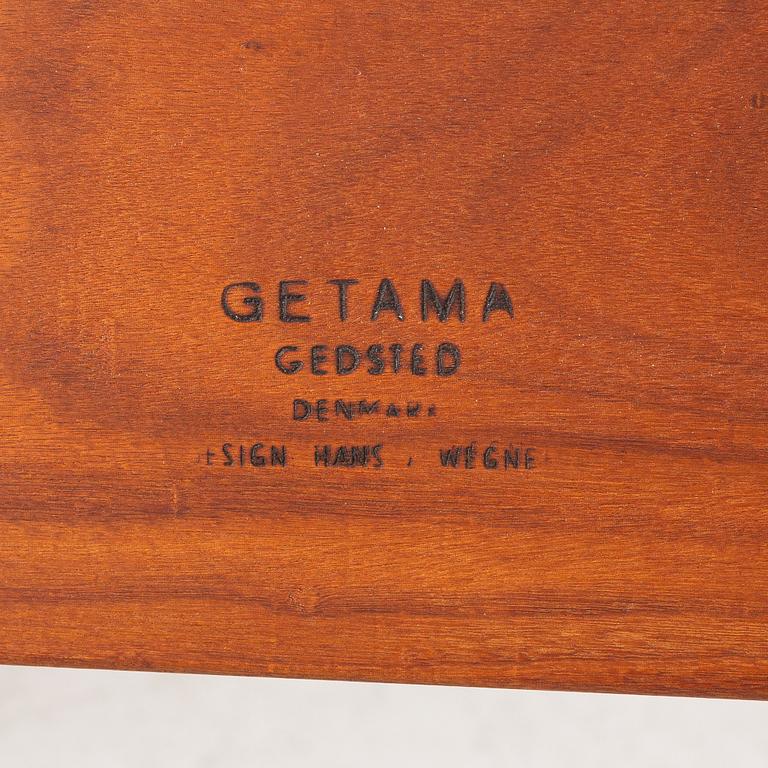 Hans J Wegner, a pair of beds, Getama, Denmark, 1960s.