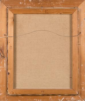 Veli Kalima, öljy kankaalle, signeerattu ja päivätty-46.