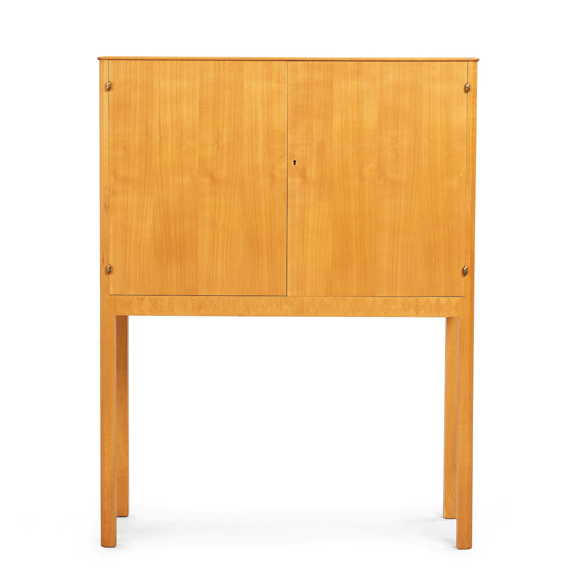 Carl-Axel Acking, a Swedish Modern cabinet, executed by cabinet maker Hjalmar Jackson for the Stockholm Craft Association, 1930-40's.