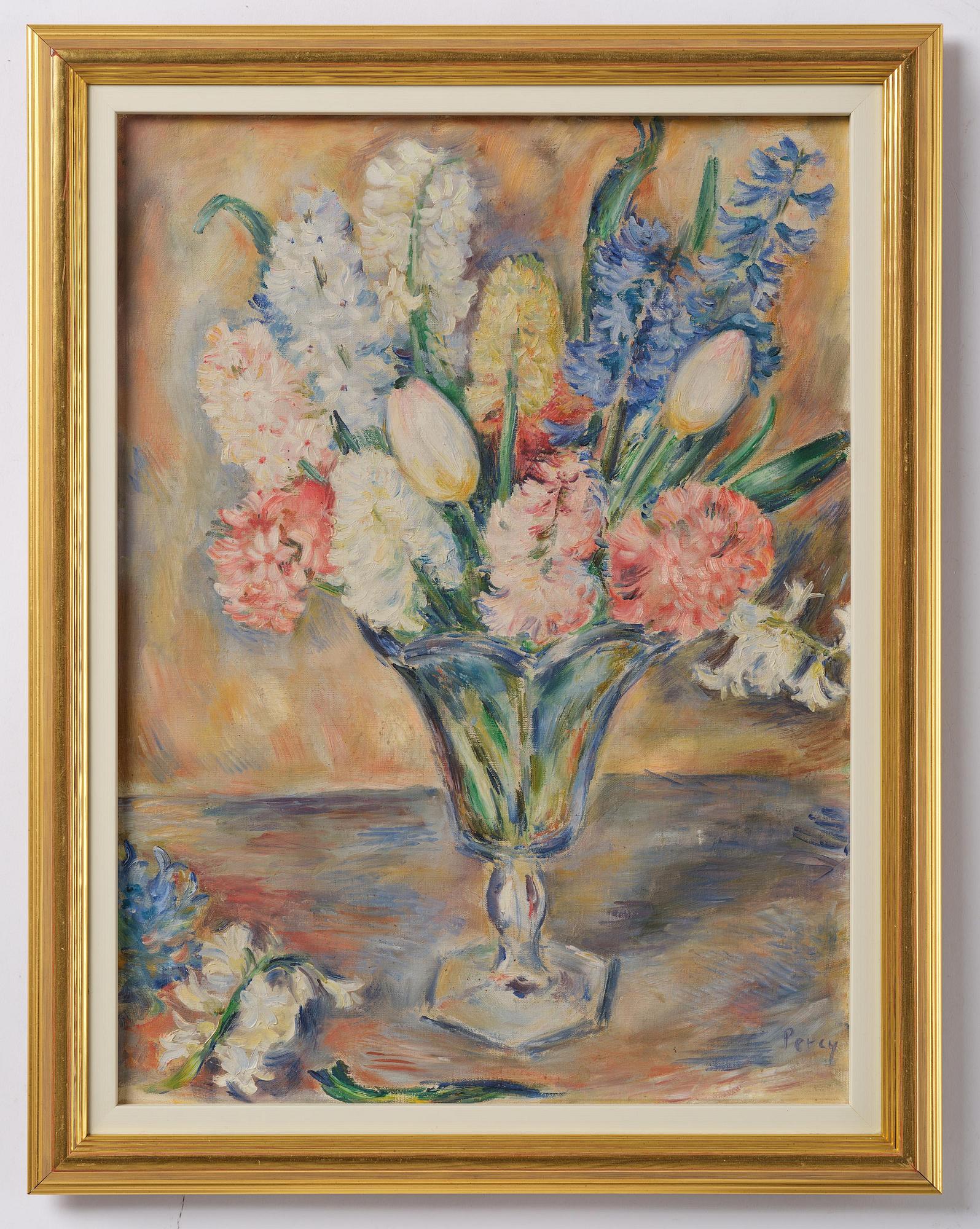 Arthur Percy, Flower still life.