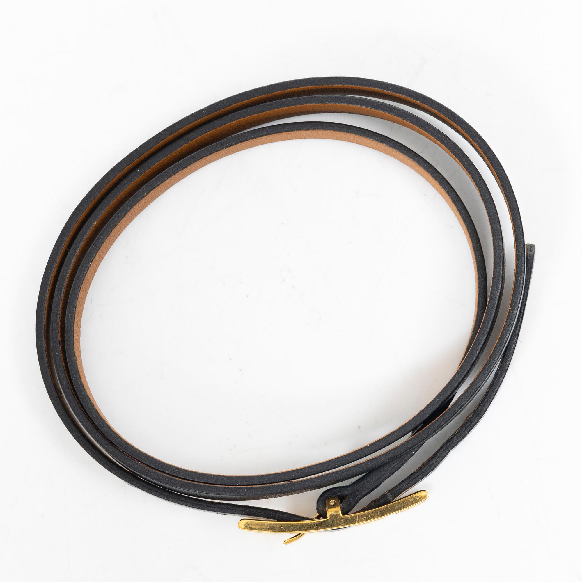 Hermès, bracelet, "Kelly Double Tour", 2012.