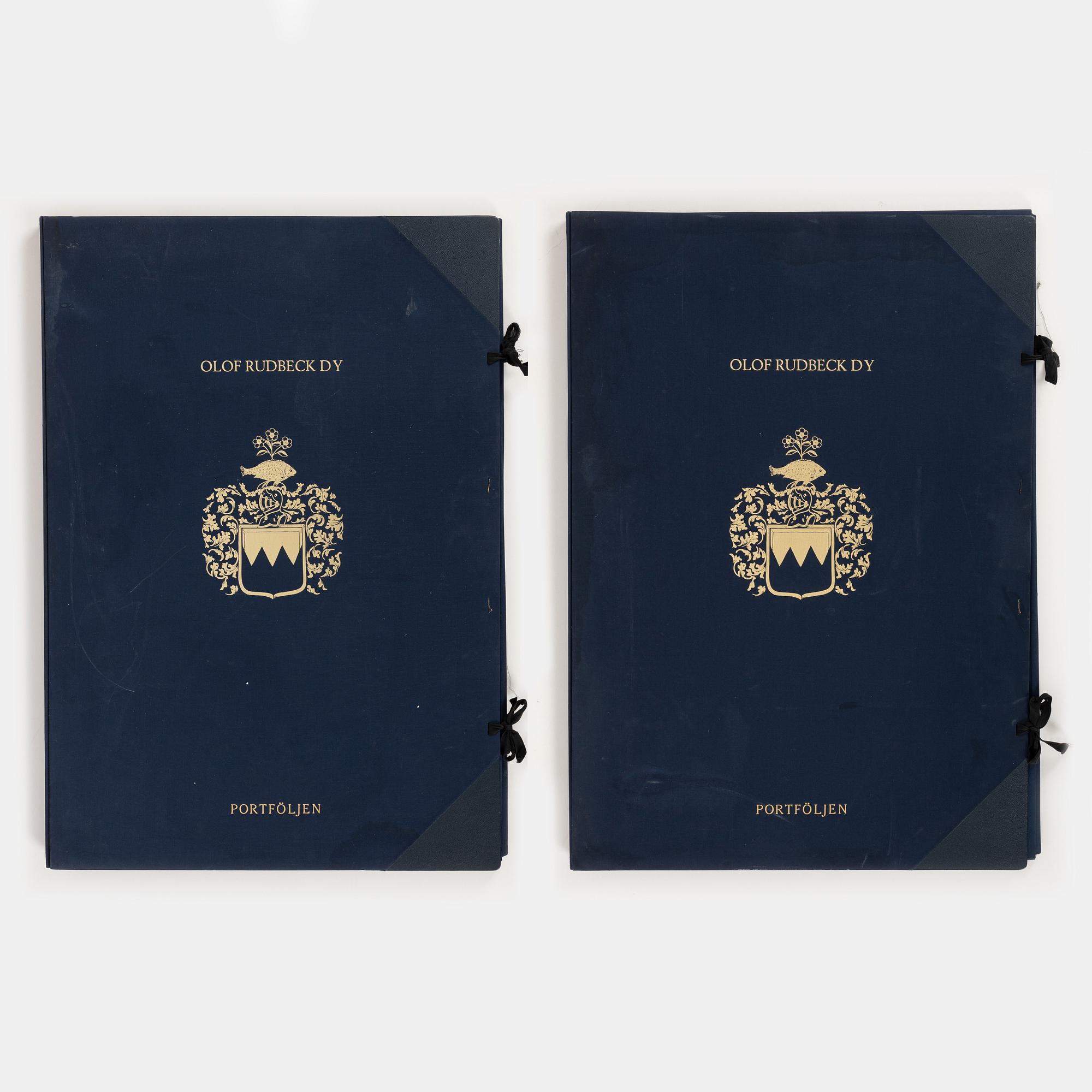 Olof Rudbeck the Younger, "Svenska fåglar", 2 portfolios.