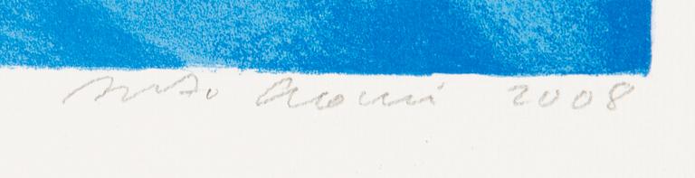 Grafikmapp, "Mannerheim", fem litografier, signerade och daterade 2008, numrerade 17/100.