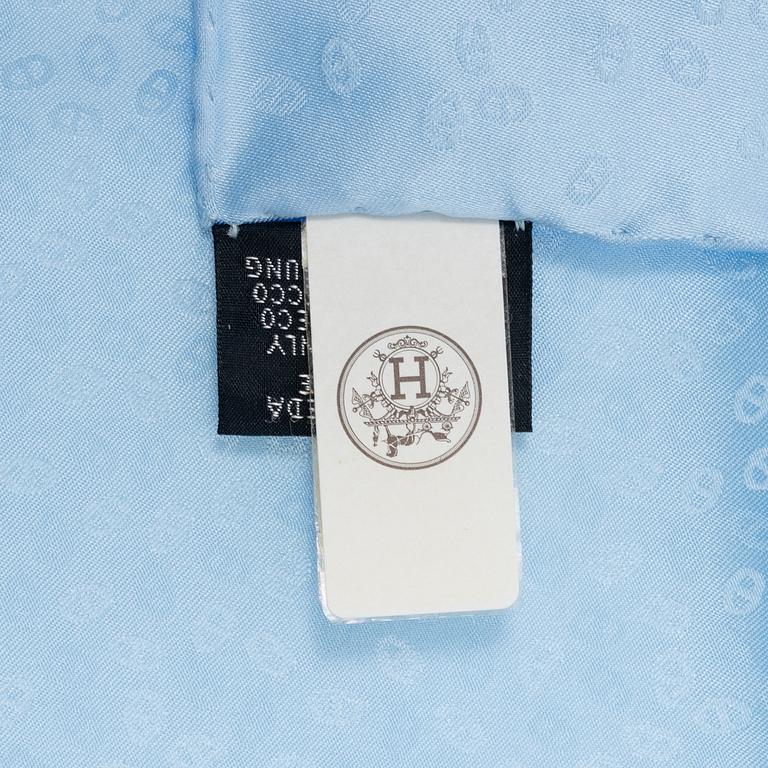 Hermès, a silk pochette/pocket square.