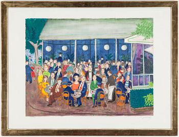 LENNART JIRLOW, Lithograph in colour, signed 11/310.