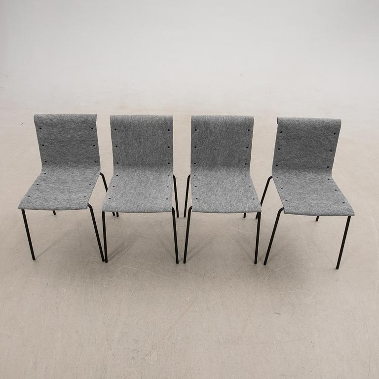 Elding Oscarson, chairs, 4 pcs, "Skissernas", Källemo, 2019.