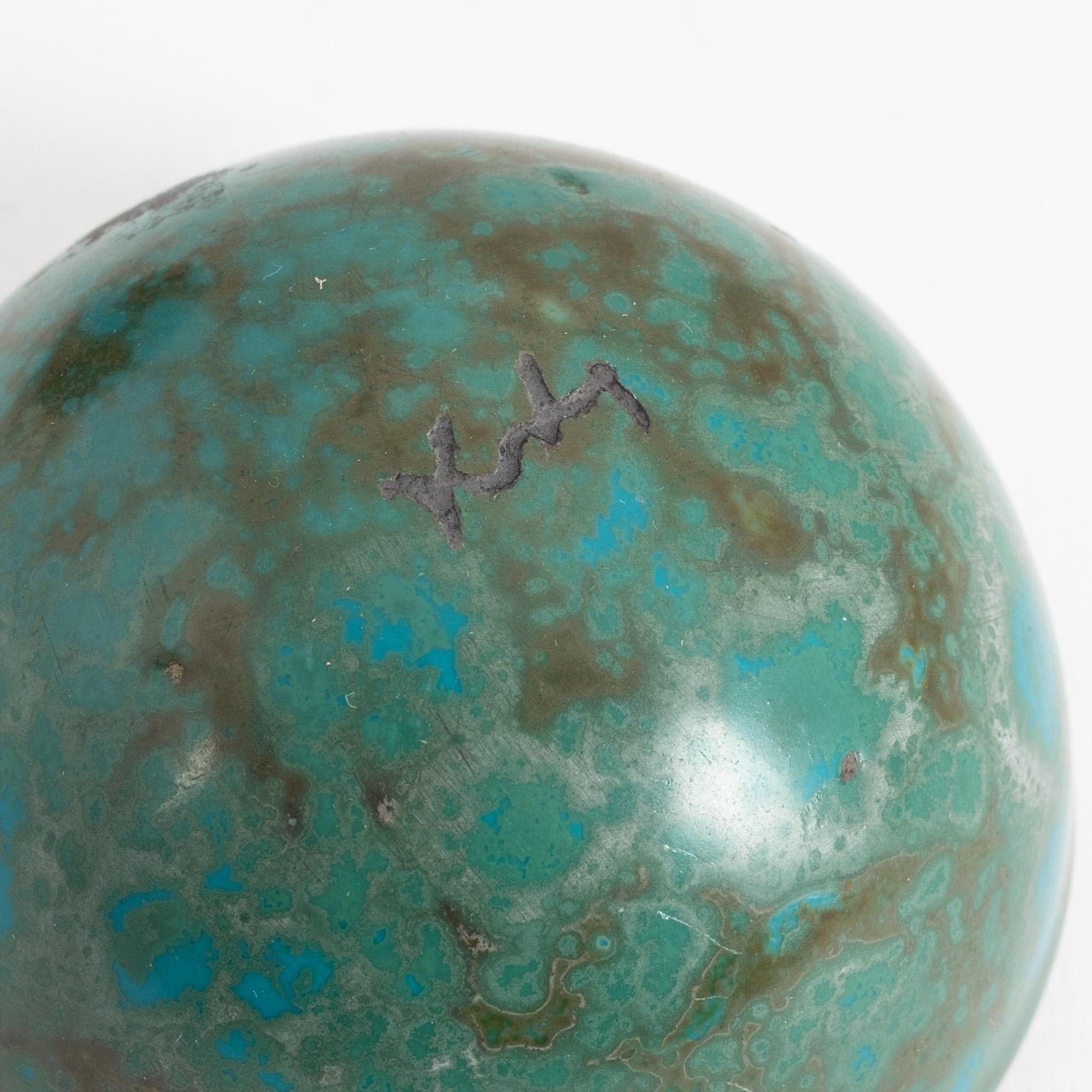 Hans Hedberg, a faience sculpture of an egg, Biot, France.