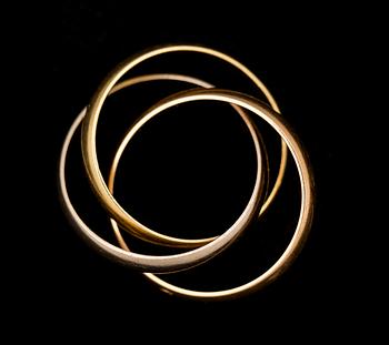 RING, Cartier Trinity, vikt ca 9 g.