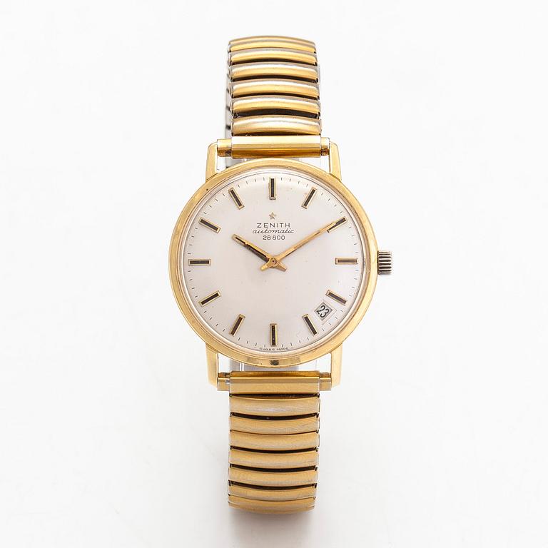 Zenith, 28800, armbandsur, 34 mm.