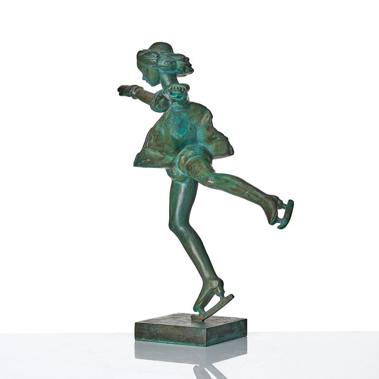 Carl Milles, "Skridskoprinsessan" (=The skater princess).