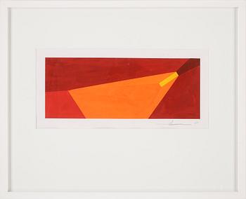 David Larsson · DAVID LARSSON, gouache, signerad och daterad 2009.