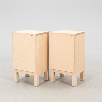 Marit Stigsdotter pair of bedside tables "Serena" for Stolab, 21st century.