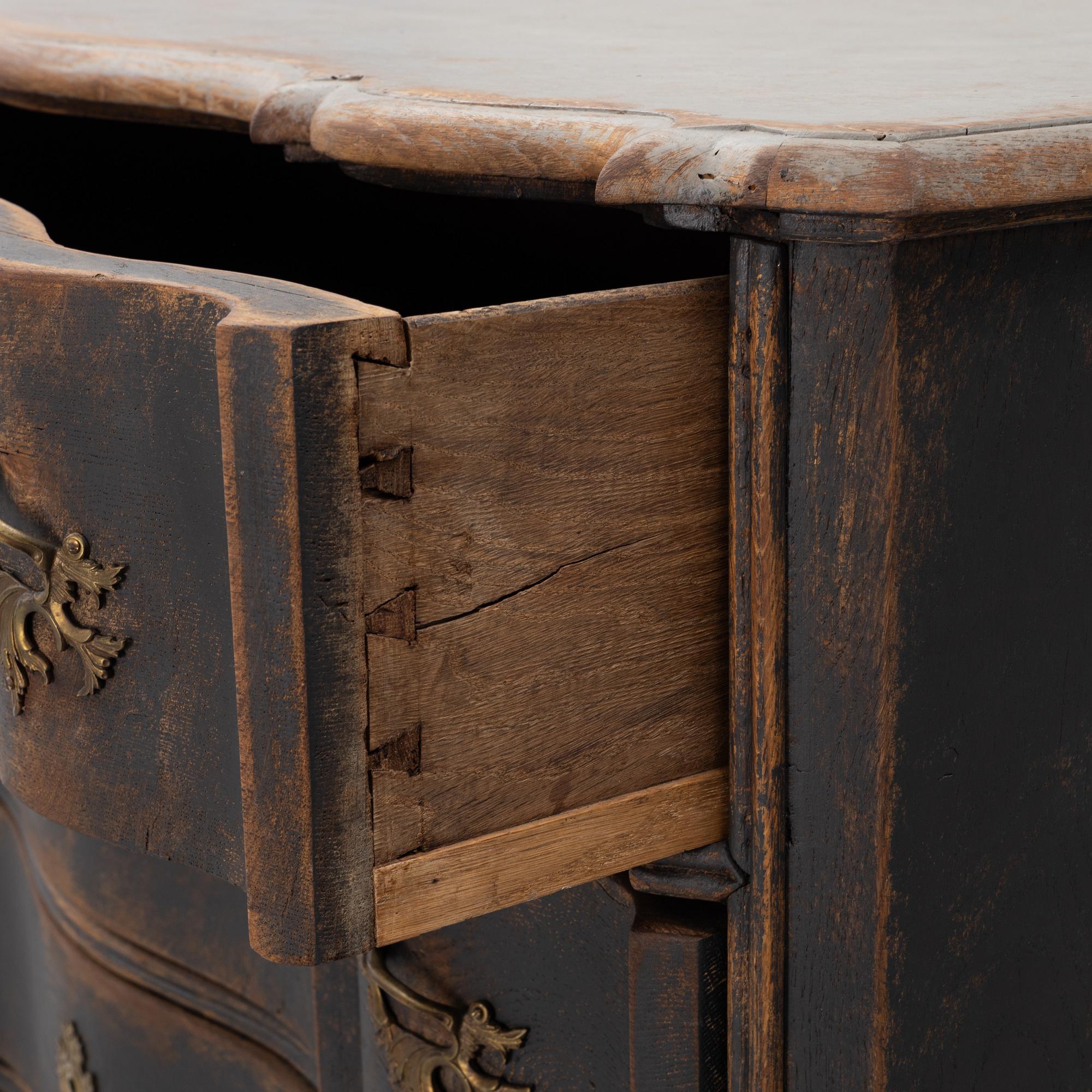 Byrå, Barock, 1700-tal.