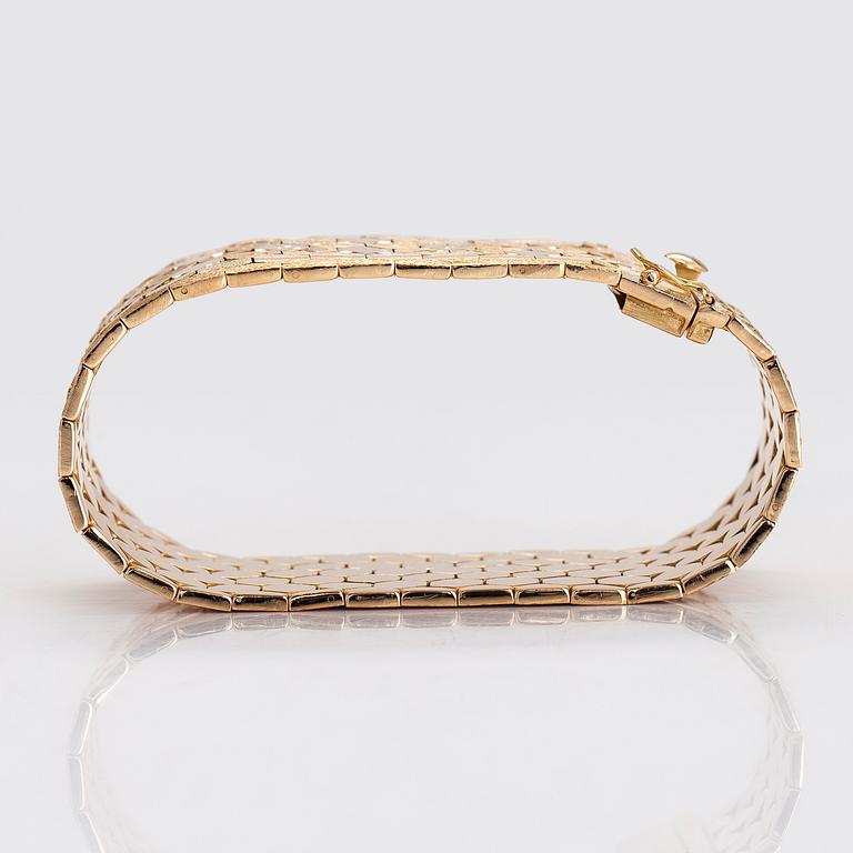 Armband, 18K guld, Italien.