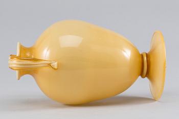 VAS med HÄNKLAR, Art Deco, Napoleone Martinuzzi, Venini, Murano. 1930.