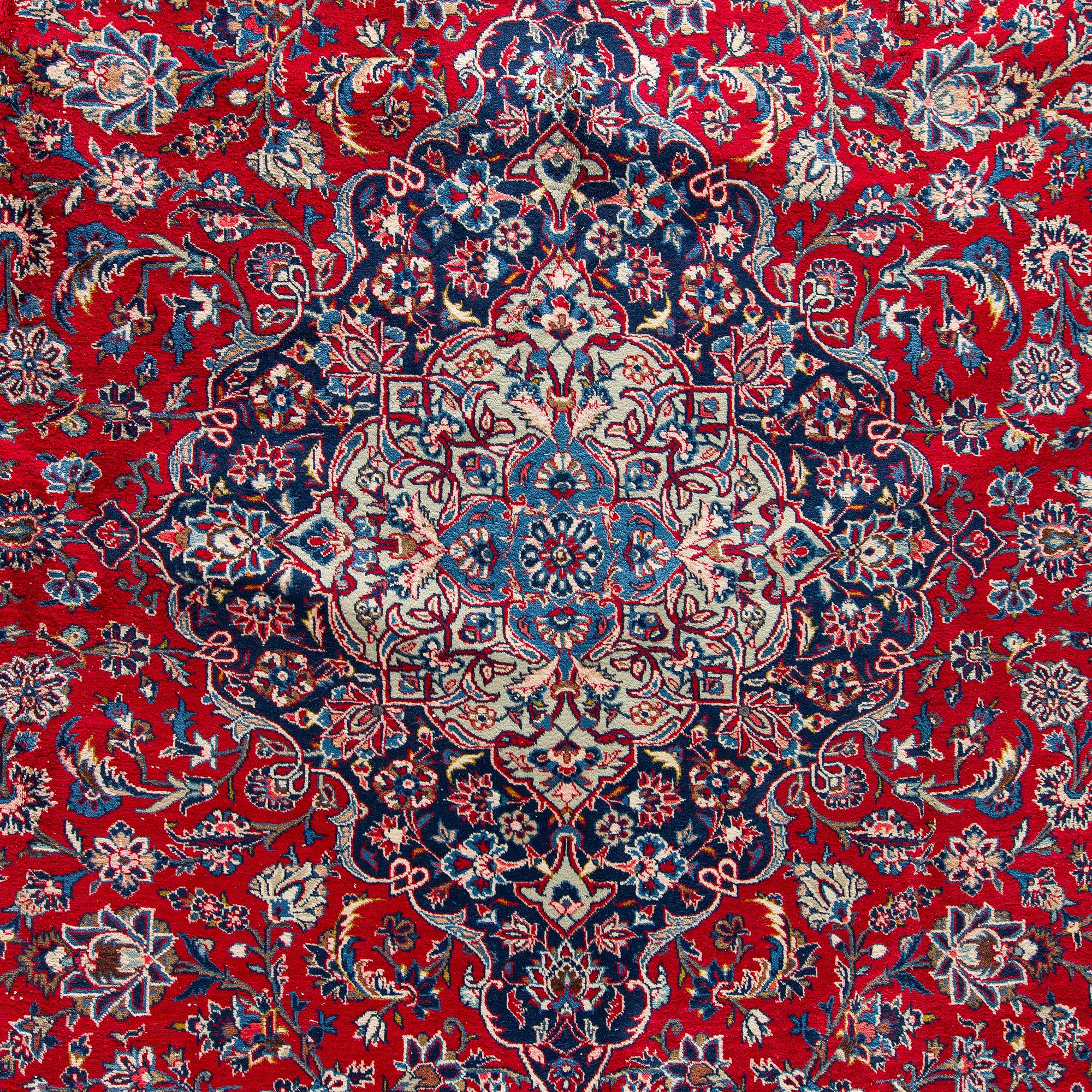 Matto, Keshan, noin 442 x 314 cm.