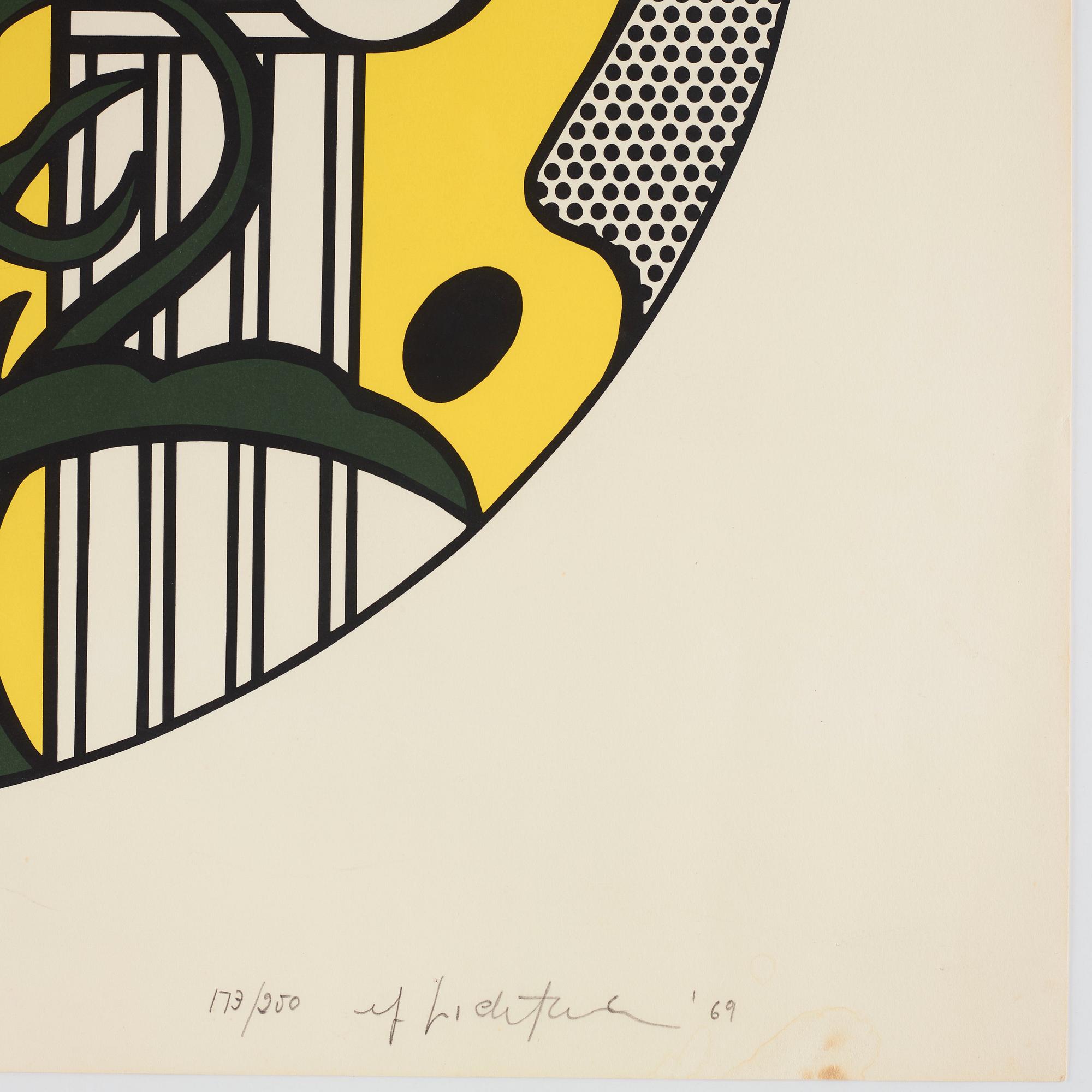 Roy Lichtenstein, "The Solomon R. Guggenheim Museum Poster ".