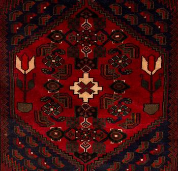 Matto, itämainen, n. 193x127 cm.