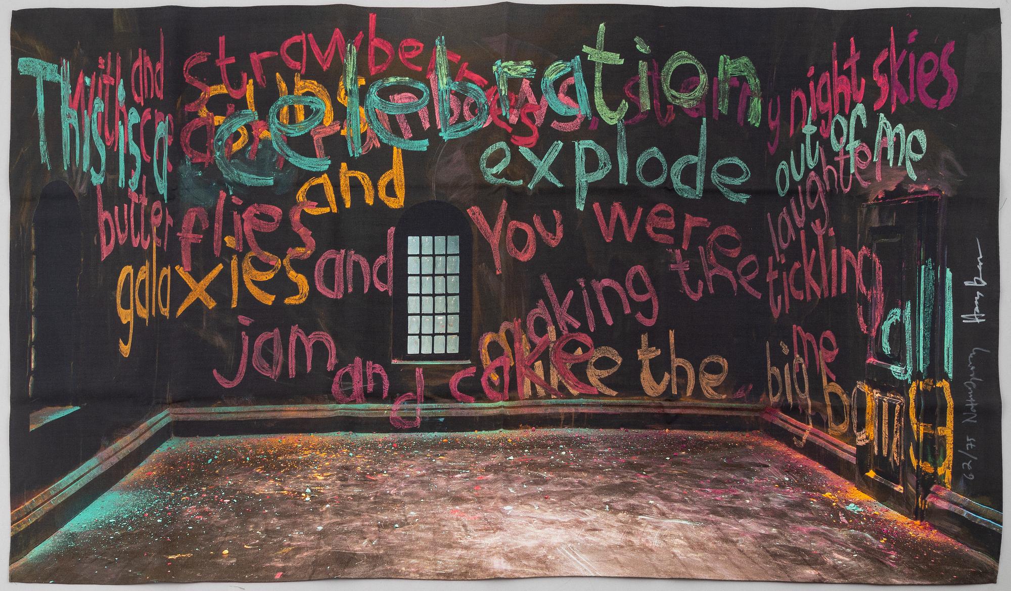 Nathalie Djurberg & Hans Berg, "Night skies, Strawberries, Butterflies and Galaxies".