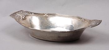 SKÅL, silver, jugend, Tyskland, tidigt 1900-tal. Vikt 314 g.