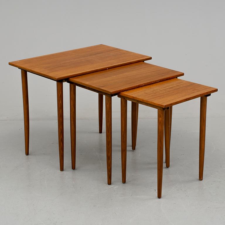 SATSBORD, 3 delar, 1950-/60-tal.