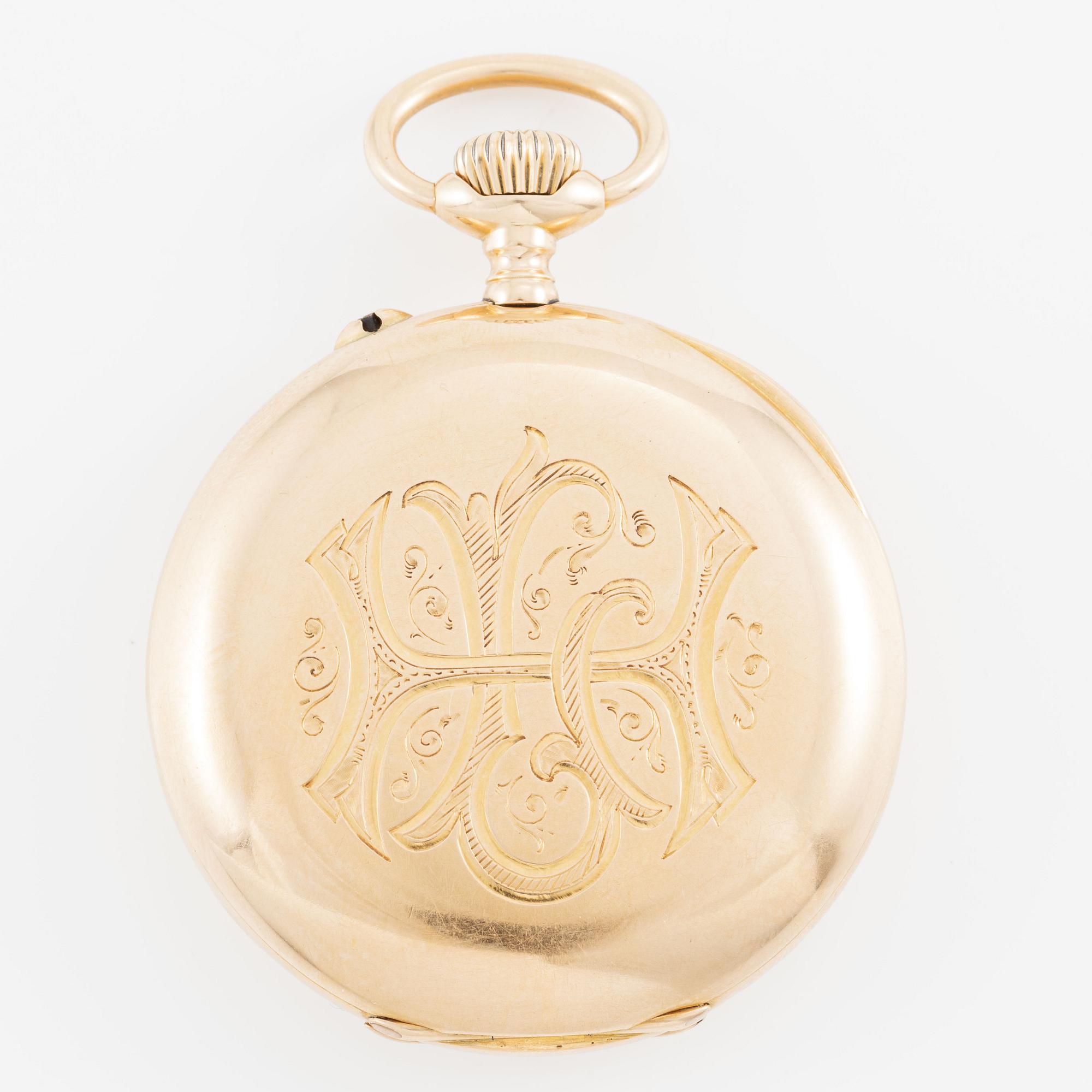 Halda, pocket watch, 50 mm.