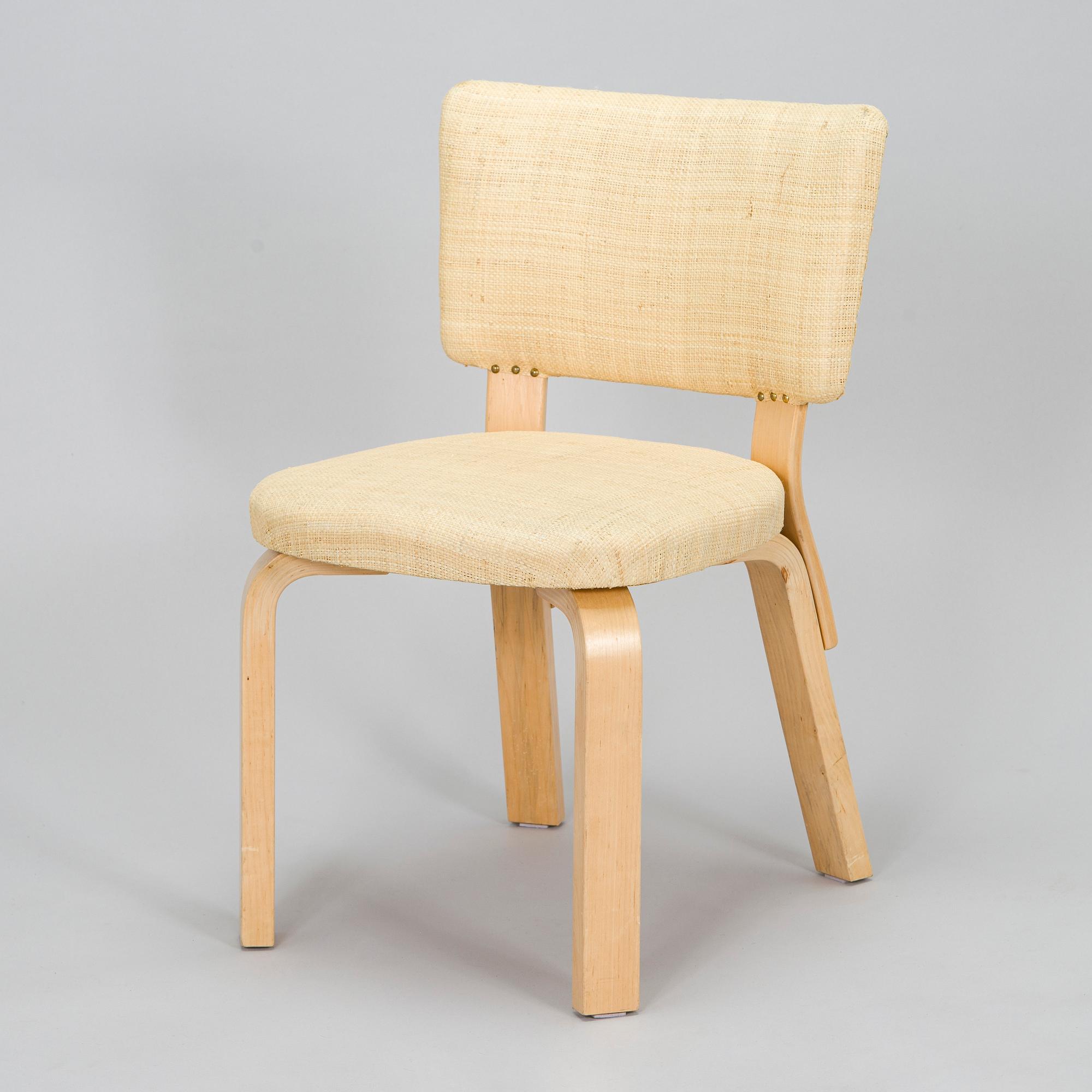 Alvar Aalto, stol, modell 62, O.Y. Huonekalu- ja Rakennustyötehdas A.B. 1900-talets mitt.