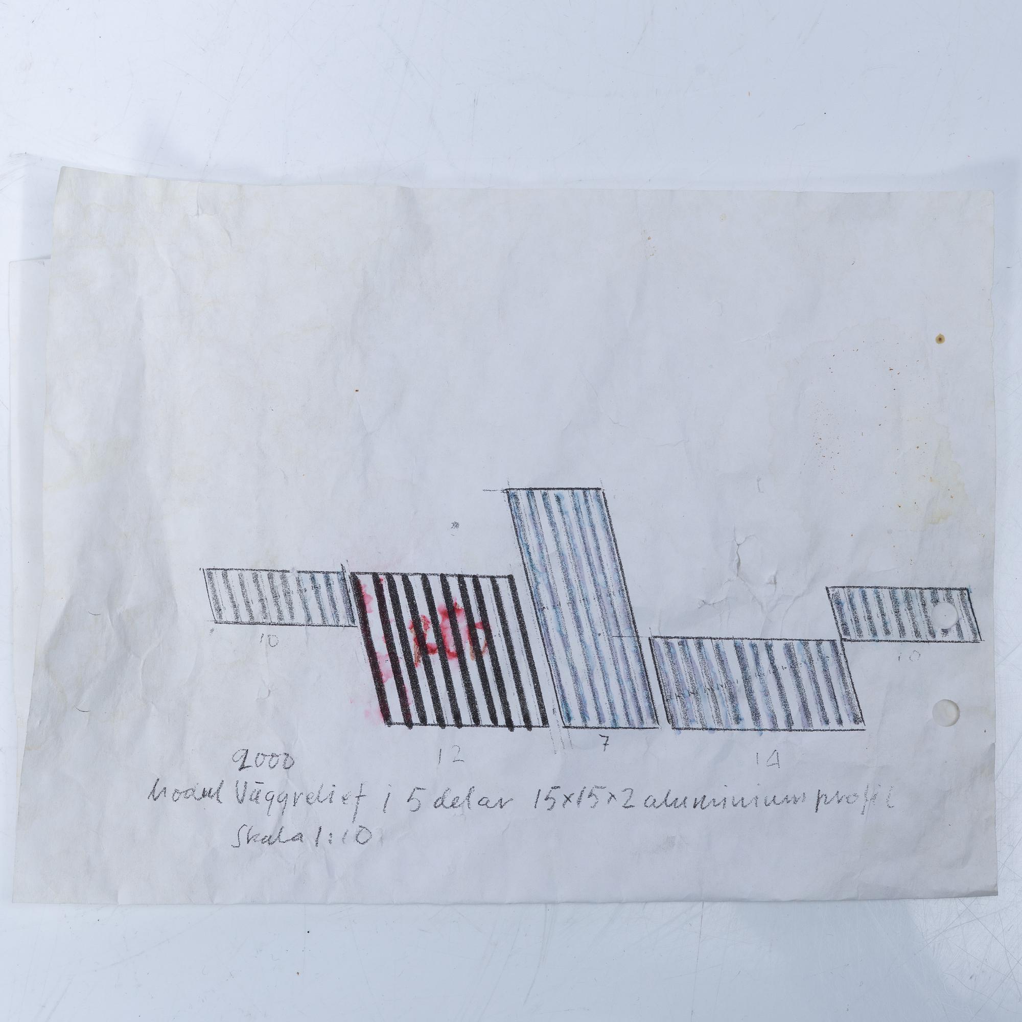 Lars Erik Falk, "Modul relief i 5 delar".