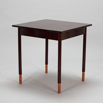 Bernhard Häkli, A Finnish Jugend table and six chairs, Vihdin Puuseppäin Huonekaluliike 1911.