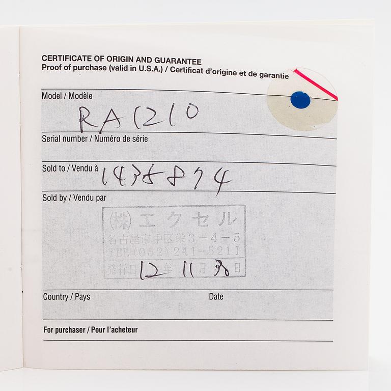 Hermès, Rallye, armbandsur, 21 mm.