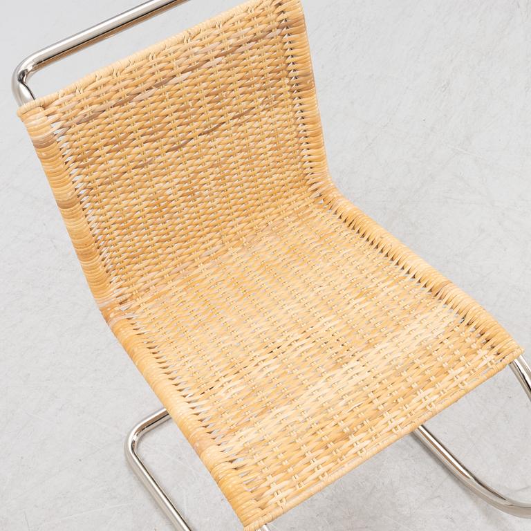 Ludwig Mies van der Rohe, a tubular steel 'MR10' chair, Tecta.