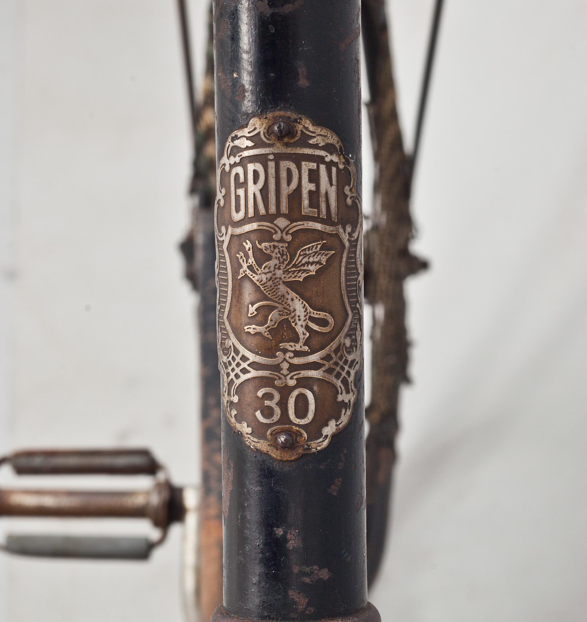 JUNIORCYKEL, "Gripen" Rapid. 1910-tal.