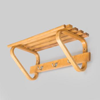 Alvar Aalto, hattuhylly / vaatenaulakko, Artek 1960-luku.