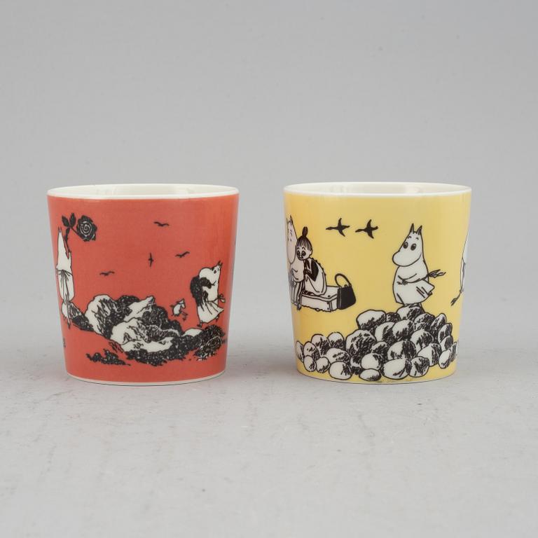 Muminmuggar, 2 st, porslin, Moomin Characters/Bulls, Arabia, Finland.