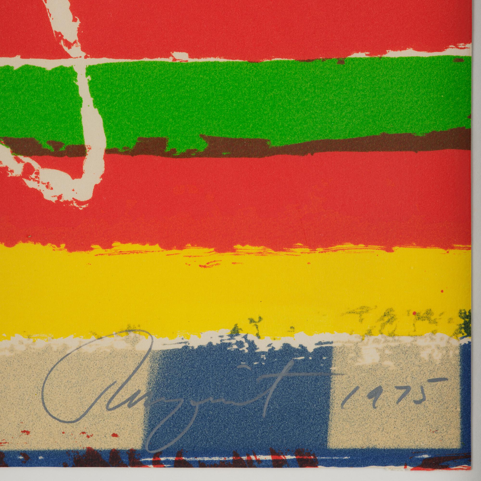 James Rosenquist, "Time Stream Prix" from: "Hommage aux Prix Nobel" (The Nobel Prize Portfolio).