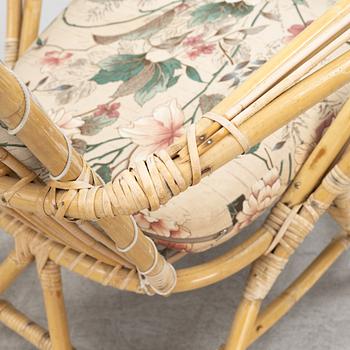 Soffa, bord, fåtöljer ett par, 1900-talets andra hälft.