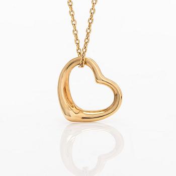 Tiffany & Co, Elsa Peretti, kaulakoru, "Open Heart", 18K kultaa.