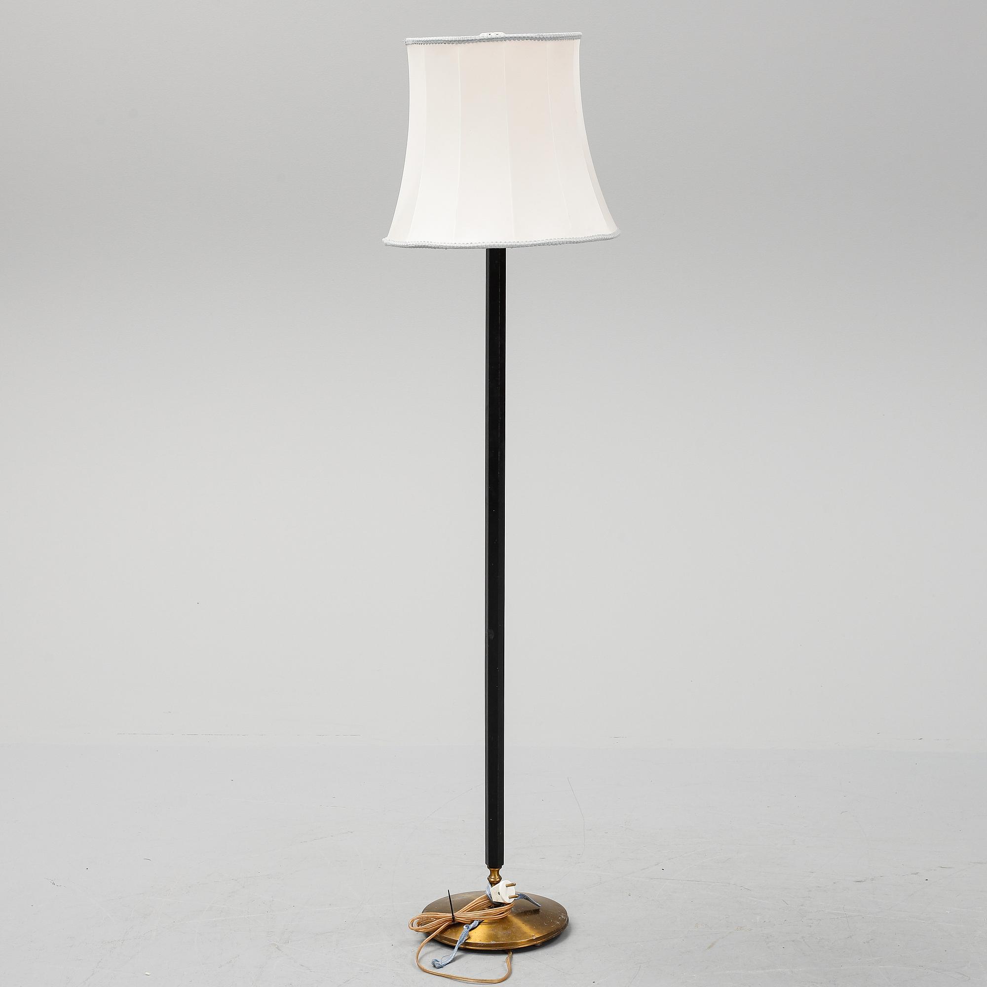 A Böhlmarks model 2755 floor light, 1920's/30's.