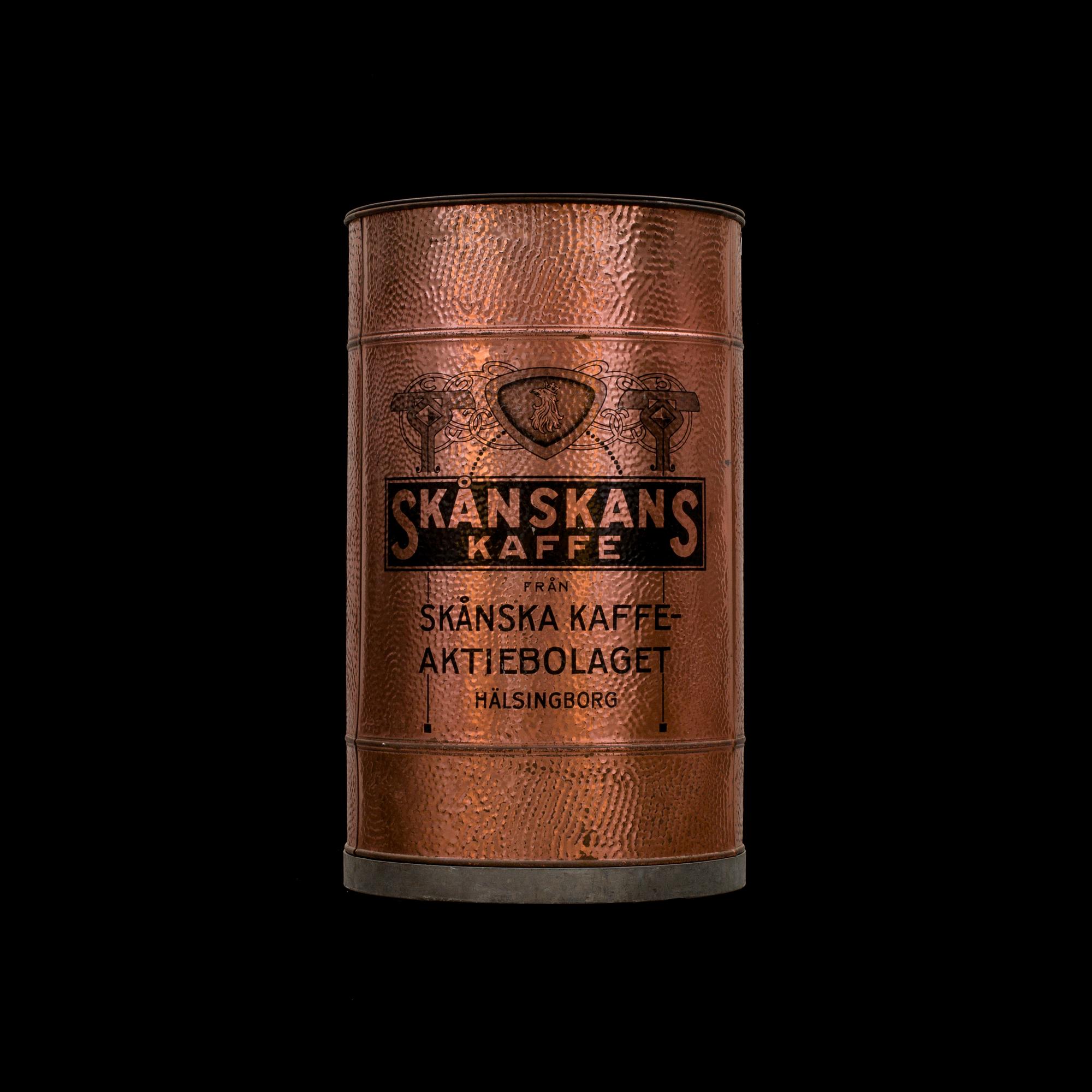 KAFFETUNNA Skånskans kaffe. 1900-talets första hälft.