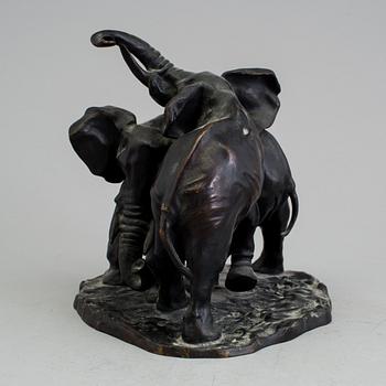 CARL MILLES, a bronze sculpture signed Carl Milles.