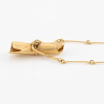 Magnus G:son Liedholm, necklace, 18K gold.