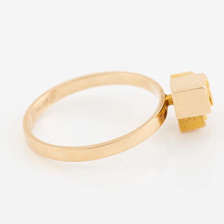 Lapponia, a ring, 14K gold, Finland 1969.