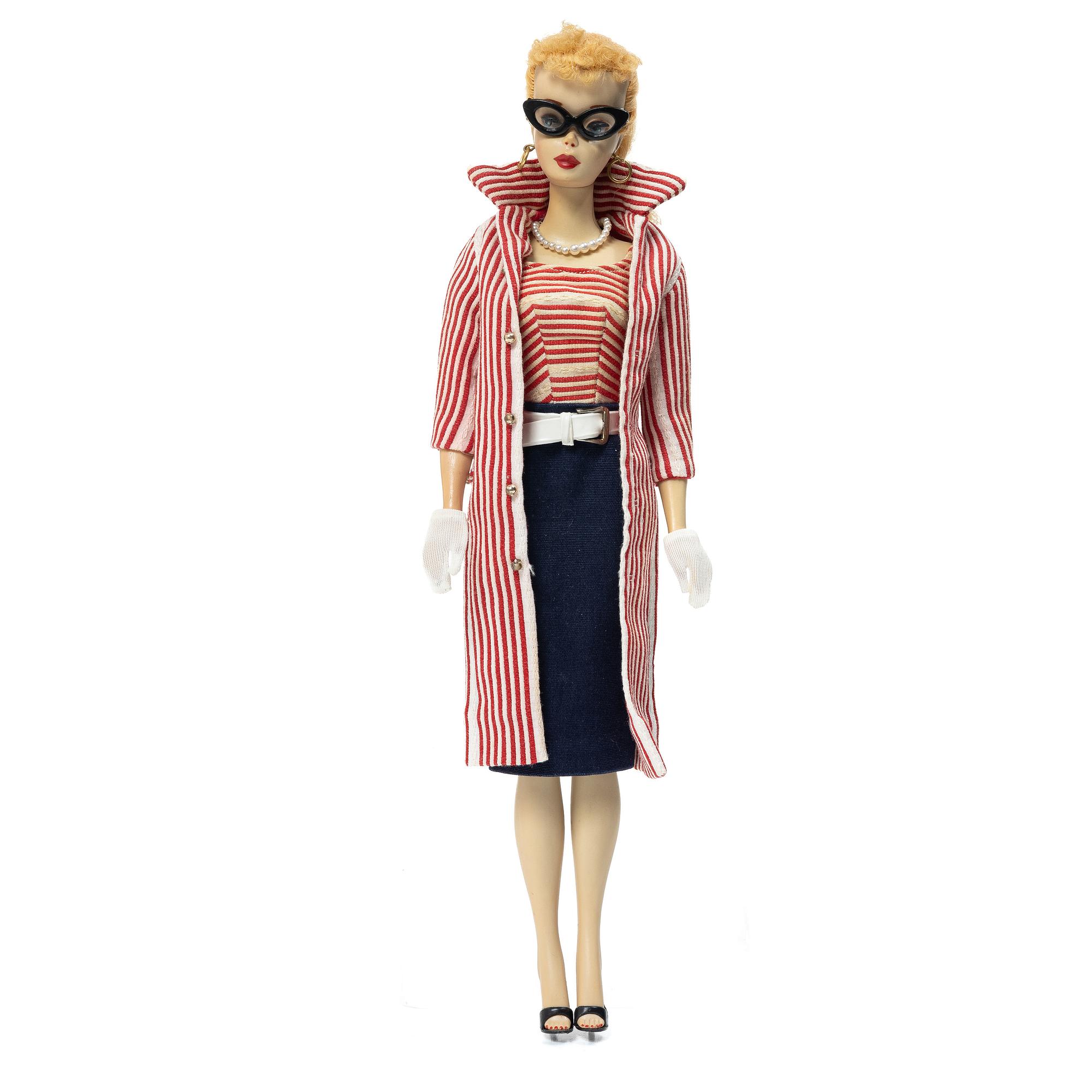Barbie, docka, "Nr. 3, Ponytail", Mattel 1960.