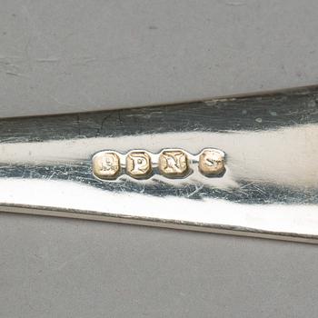 FISKBESTICK, 24 delar, nysilver.