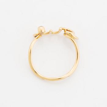 Dior, ring "Oui", 18K guld med briljantslipad diamant.