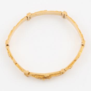 Lapponia, design Björn Weckström, armband, "Tundra",  18K guld.