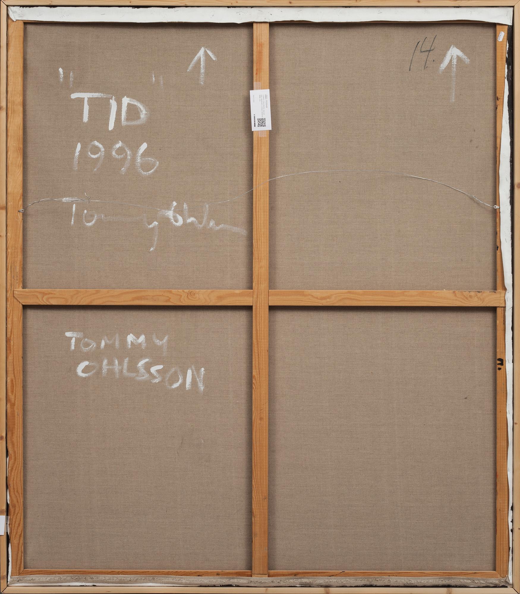 TOMMY OHLSSON, olja på duk, signerad, a tergo daterad 1996.