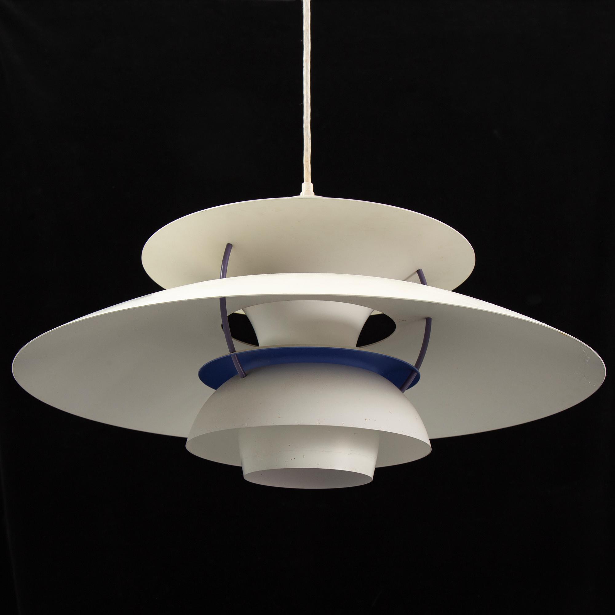 A 'PH-lamp' ceiling lamp designed by Poul Henningsen, Louis Poulsen, second half of the 20th century.