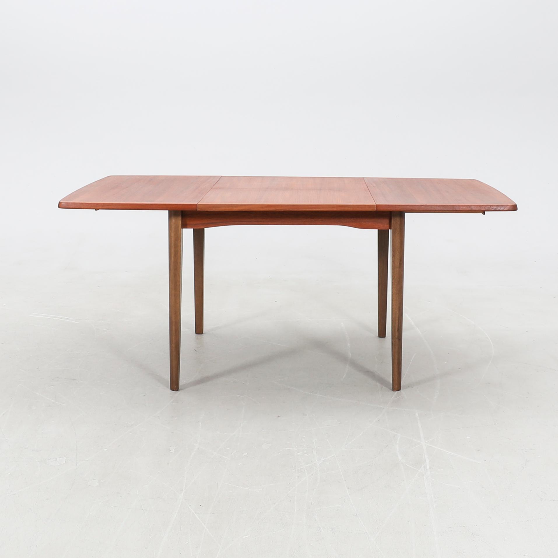 Erik Buch dining set, 7 pieces, G-plan, Denmark, 1960s.