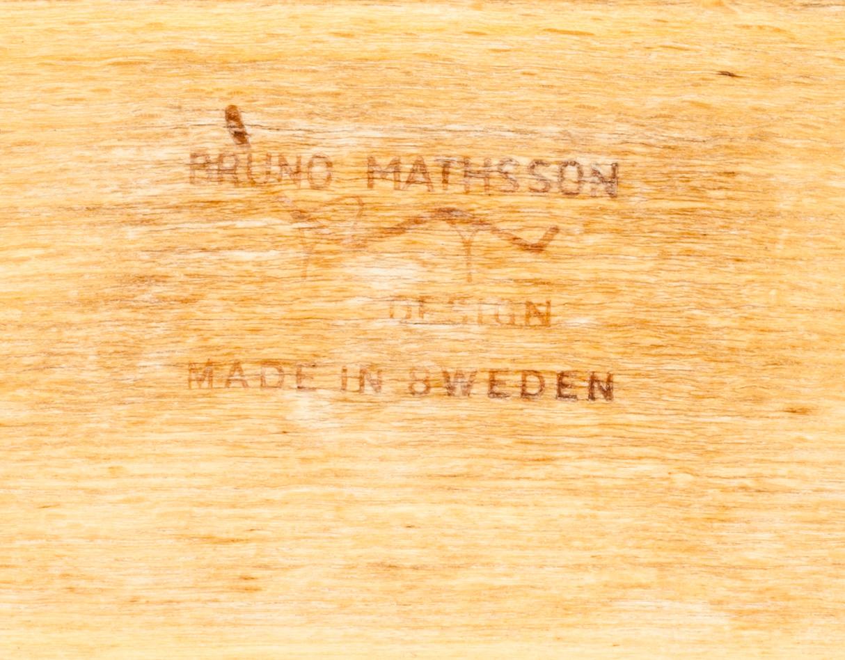 FÅTÖLJER, ett par, "Eva", Bruno Mathsson.